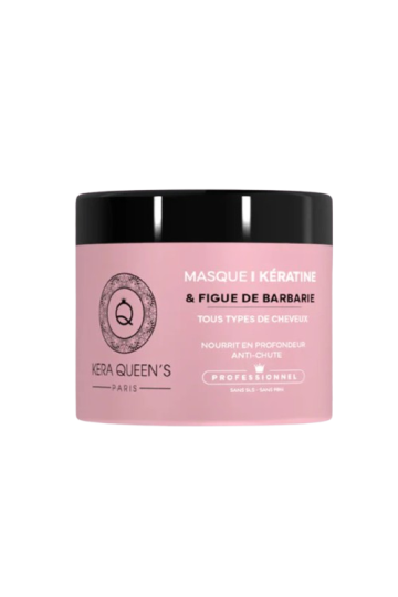 Kera Queen's Masque Kératine et à l’huile de Figue de Barbarie 500ml