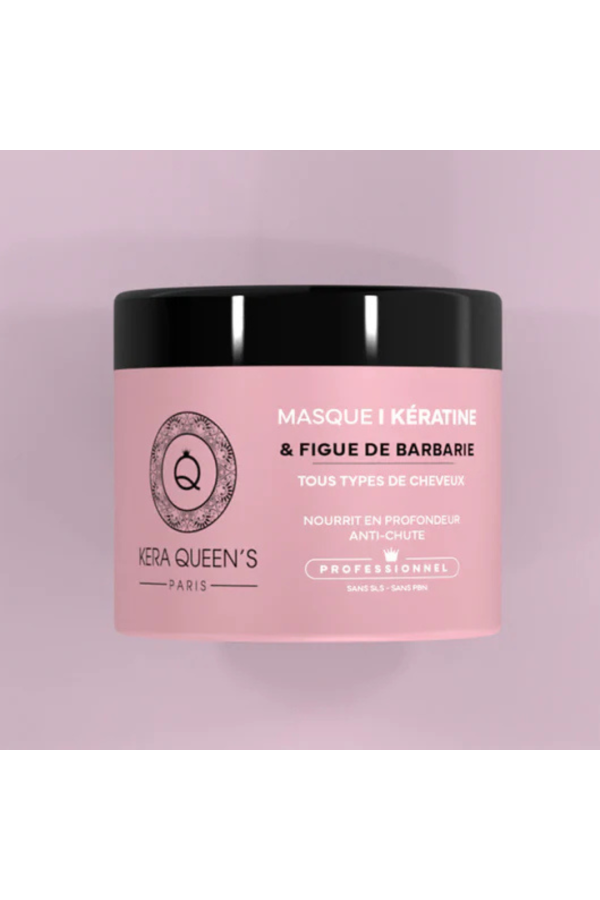 Kera Queen's Masque Kératine et à l’huile de Figue de Barbarie 500ml