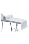 Draps d'examen ouatés blancs X12