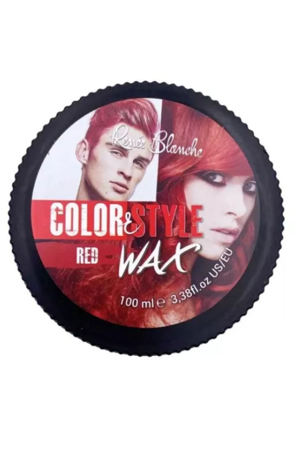 Cire colorante Color&Style Wax Rouge Renée Blanche 100ml