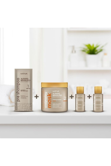 KATIVA kit de Lissage brésilien 150ml