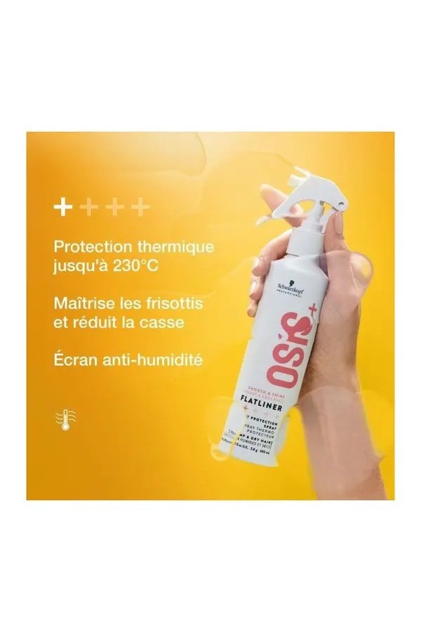 Spray thermoprotecteur OSiS+ Flatliner Schwarzkopf 200ML