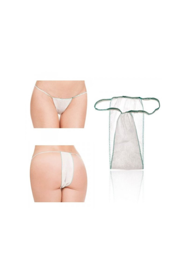 Slips femme blanc jetable x100