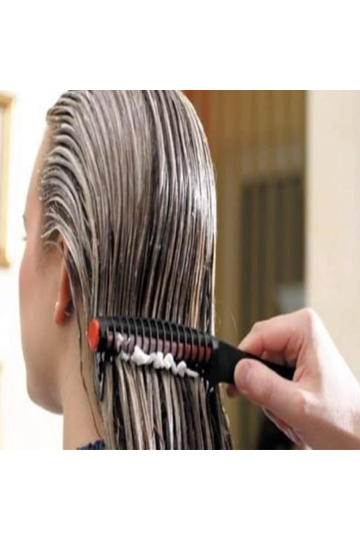 Peigne démêlant à dents larges pour colorer les cheveux