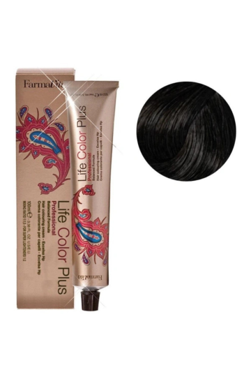 Coloration Life Color 3.0 châtain foncé Farmavita 100ml