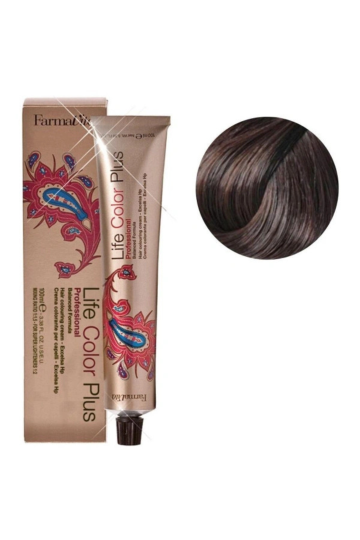 Coloration 6.15 Blond foncé cendré acajou Life Color Plus Farmavita 100ml