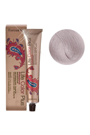 Coloration 10.102 Farmavita Blond Platine Cendré Perle Life Color Plus 100ml