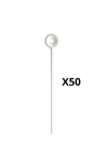 Pack de 50 Pics Plastiques