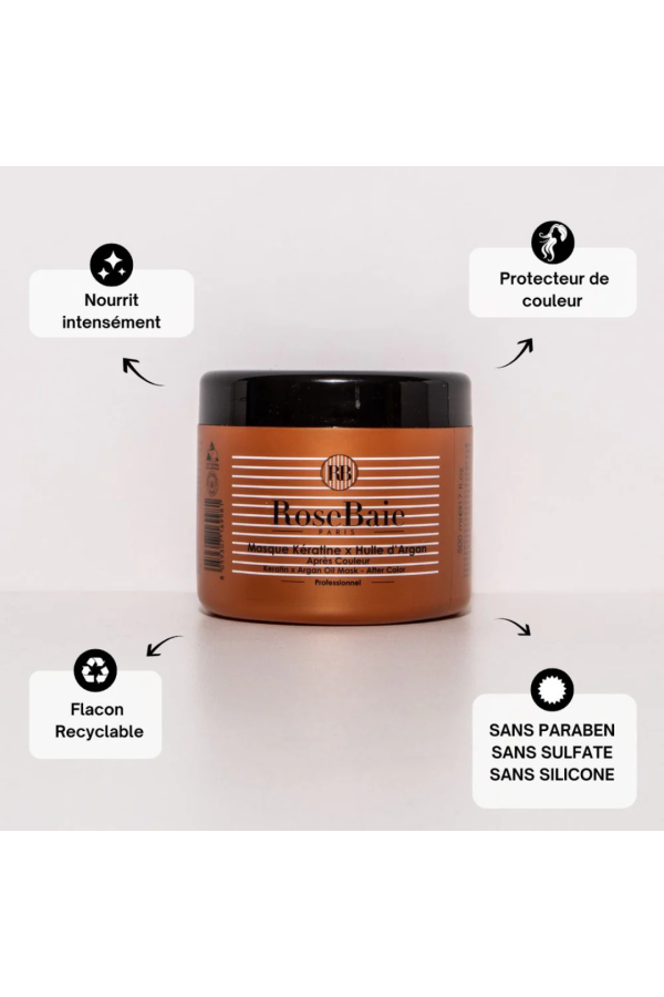 RoseBaie Masque Post-Color 500ml