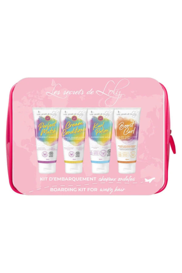 Kit d'embarquement cheveux ondulés Les Secrets de Loly
