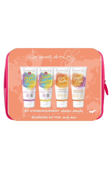 Kit d'embarquement cheveux bouclés Les Secrets de Loly