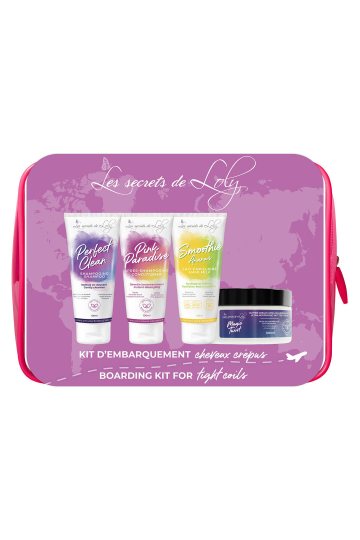 Kit d'embarquement cheveux crépus Les Secrets de Loly