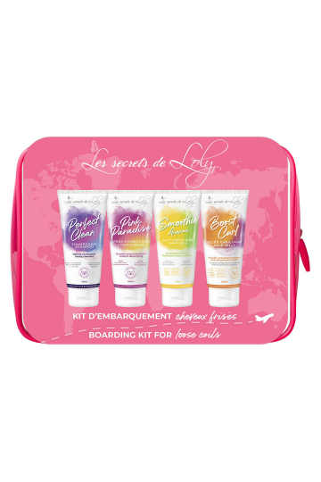 Kit d'embarquement cheveux frisés Les Secrets de Loly