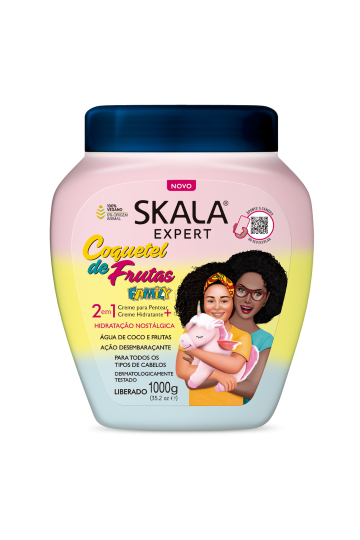 Crème capillaire 2 en 1 FRUIT COCKTAIL 1000ml SKALA
