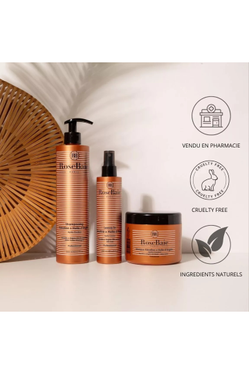 RoseBaie Kit d'entretien Argan Post-Coloration