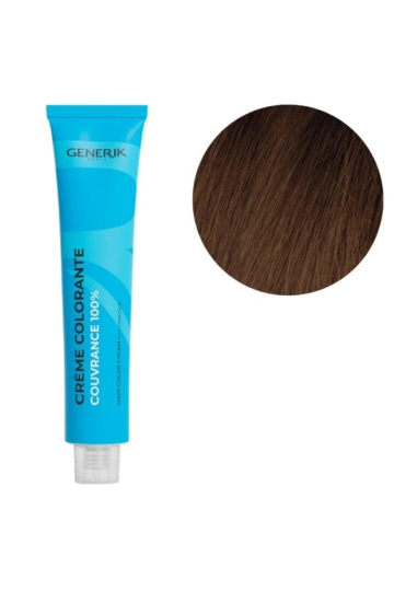 Coloration d'oxydation 4.35 Châtain Doré Acajou Générik 100ml