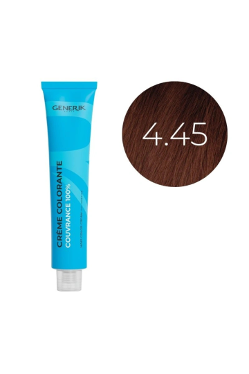 Coloration d'oxydation 4.45 Châtain Cuivré Acajou Générik 100ml