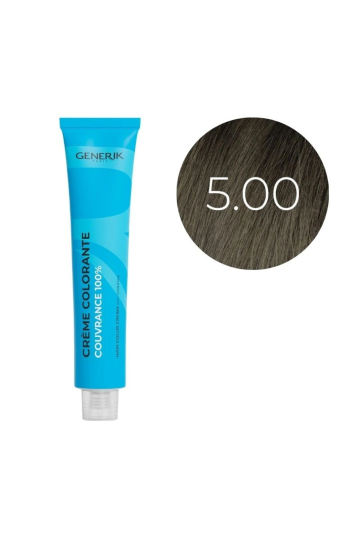 Coloration d'oxydation 5.00 Châtain Clair Intense Générik 100ml