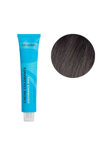 Coloration d'oxydation 5.12 Châtain Clair Cendré Irisé Générik 100ml