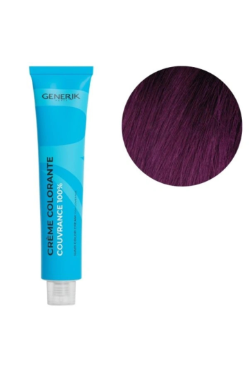 Coloration d'oxydation 5.20 Châtain Violine Intense Générik 100ml