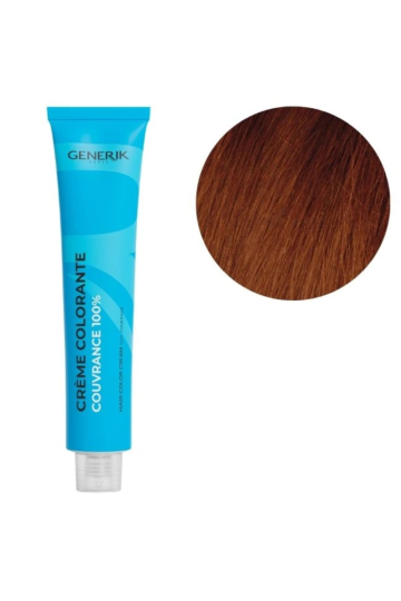 Coloration d'oxydation 5.4 Châtain Clair Cuivré Générik 100ml