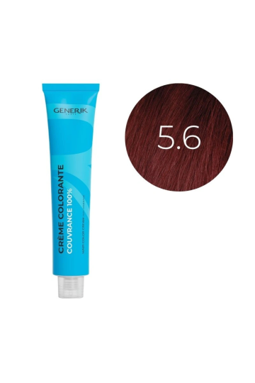 Coloration d'oxydation 5.6 Châtain Clair Rouge Générik 100ml