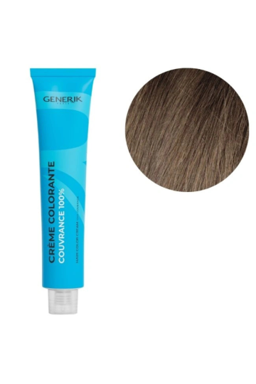 Coloration d'oxydation 6.14 Blond Foncé Cendré Cuivré Générik 100ml