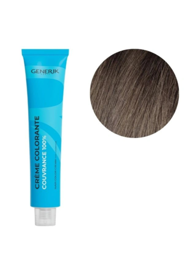 Coloration d'oxydation 6.15 Blond Foncé Cendré Acajou Générik 100ml