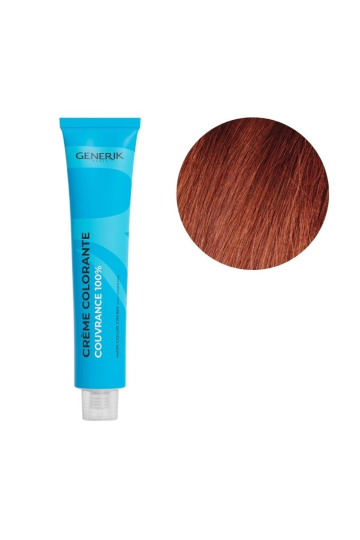 Coloration d'oxydation 6.46 Blond Foncé Cuivré Rouge Générik 100ml