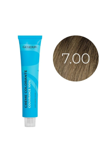 Coloration d'oxydation 7.00 Blond Intense Générik 100ml