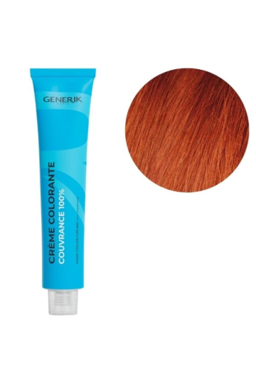 Coloration d'oxydation 7.44 Blond Cuivré Intense Générik 100ml