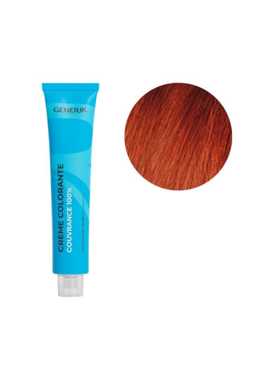 Coloration d'oxydation 7.45 Blond Cuivré Acajou Générik 100ml