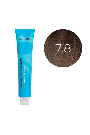 Coloration d'oxydation 7.8 Blond Expresso Générik 100ml