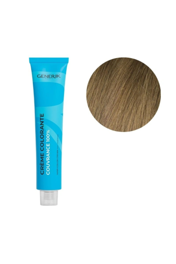 Coloration d'oxydation 8.00 Blond Clair Intense Générik 100ml