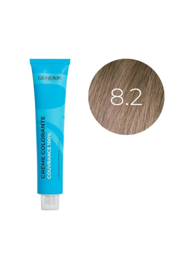 Coloration d'oxydation 8.2 Blond Clair Irisé Générik 100ml