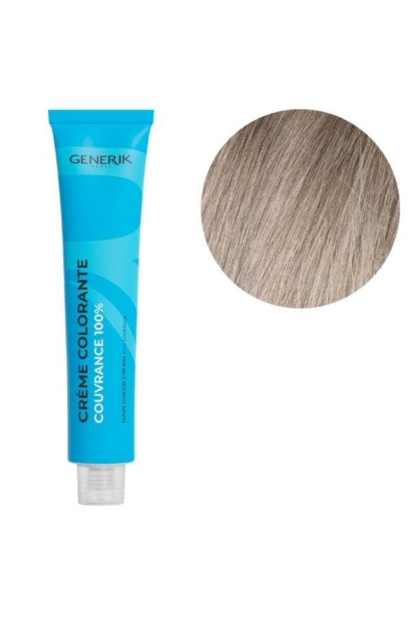 Coloration d'oxydation 9.21 Blond Très Clair Irisé Cendré Générik 100ml