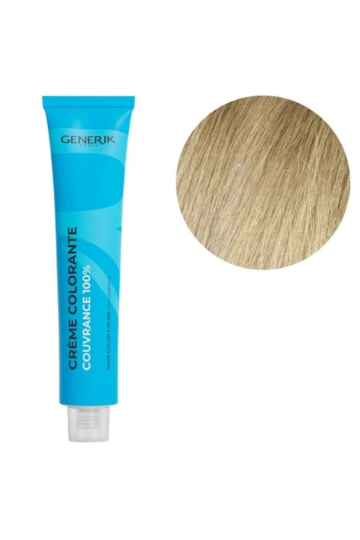Coloration d'oxydation 10.00 Blond Très Clair Eclaircissant Intense Générik 100ml