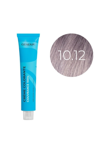 Coloration d'oxydation 10.12 Blond Très Très Clair Cendré Irisé Générik 100ml