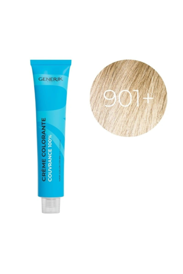 Coloration d'oxydation 901+ Ultra Blond Cendré Générik 100ml