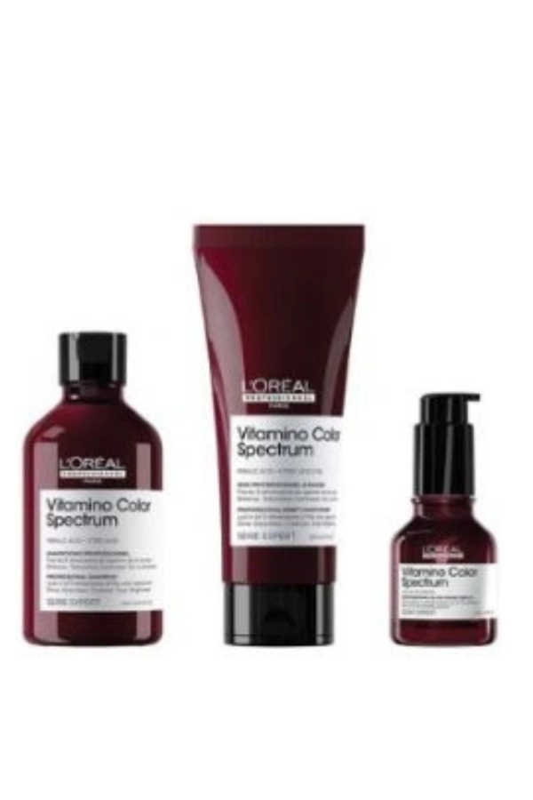 CoffretCoffret Trio Vitamino Color Spectrum cheveux colorés L'Oréal Professionnel