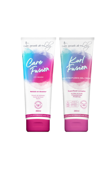 Les Secrets De Loly Duo Fusion - Cheveux multi texturés - 2 x 250 ml