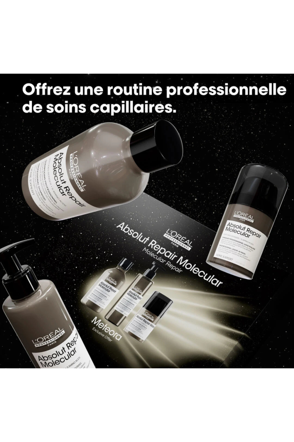 Coffret Absolut Repair Molecular édition limitée Meteora L’Oréal Professionnel