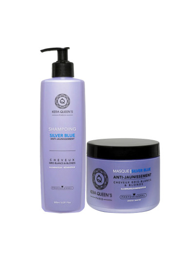 Kit Sans Sulfate Kera Queen's Rituel Anti Jaunissement 2x500ml