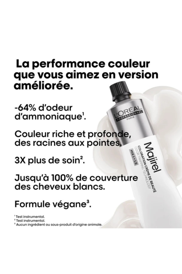 Tube Coloration Majirel L'Oréal 60ML (NOUVELLE FORMULE)