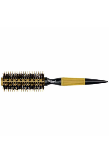 Brosse à cheveux thermique en céramique dorée Ricki Parodi 20 mm