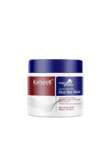Masque colorant capillaire BLEU Karseell 500ml