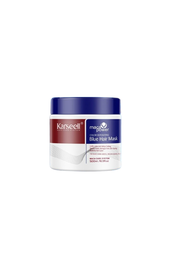 Masque colorant capillaire BLEU Karseell 500ml