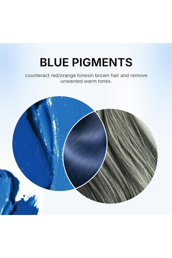 Masque colorant capillaire BLEU Karseell 500ml