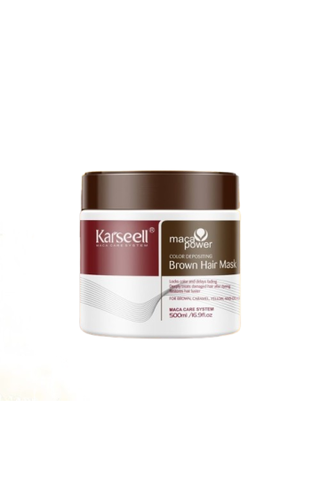 Masque colorant capillaire BRUN Karseell 500ml