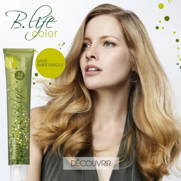 Coloration 6.00 Blond Foncé Intense sans ammoniaque B.Life Color FARMAVITA 100ml
